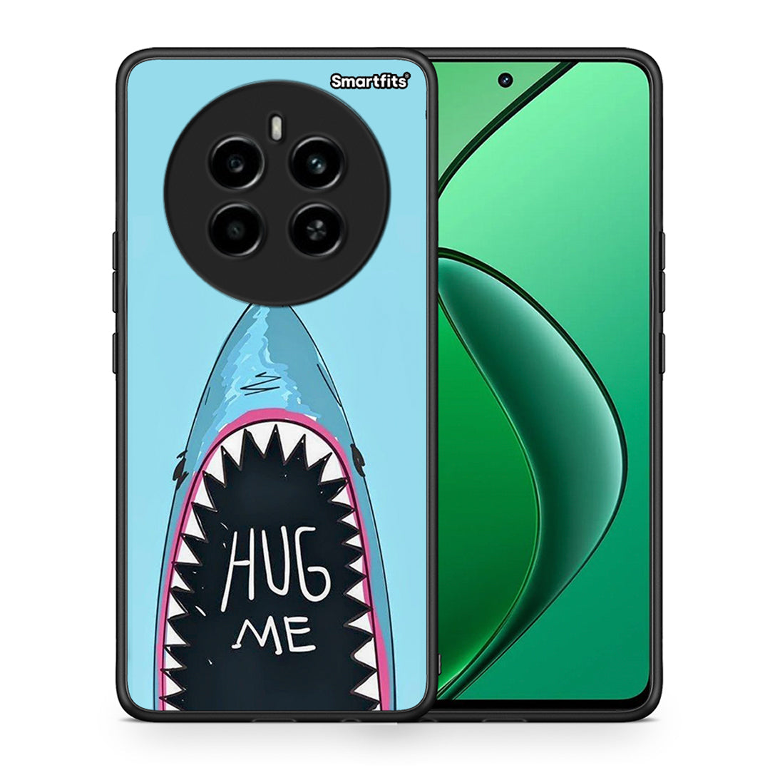 Θήκη Realme 12 4G / 12+ / 13 4G Hug Me από τη Smartfits με σχέδιο στο πίσω μέρος και μαύρο περίβλημα | Realme 12 4G / 12+ / 13 4G Hug Me case with colorful back and black bezels