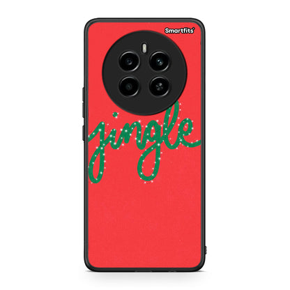 Realme 12 4G / 12+ / 13 4G Jingle Xmas θήκη από τη Smartfits με σχέδιο στο πίσω μέρος και μαύρο περίβλημα | Smartphone case with colorful back and black bezels by Smartfits
