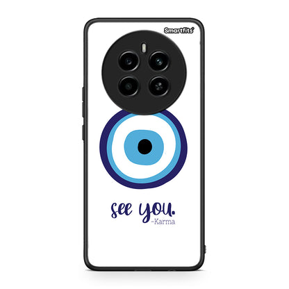 Realme 12 4G / 12+ / 13 4G Karma Says θήκη από τη Smartfits με σχέδιο στο πίσω μέρος και μαύρο περίβλημα | Smartphone case with colorful back and black bezels by Smartfits