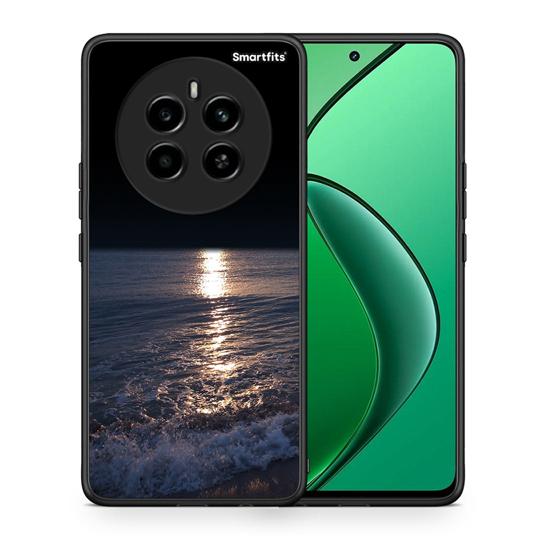 Θήκη Realme 12 4G / 12+ / 13 4G Moon Landscape από τη Smartfits με σχέδιο στο πίσω μέρος και μαύρο περίβλημα | Realme 12 4G / 12+ / 13 4G Moon Landscape case with colorful back and black bezels