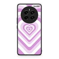 Thumbnail for Realme 12 4G / 12+ / 13 4G Lilac Hearts θήκη από τη Smartfits με σχέδιο στο πίσω μέρος και μαύρο περίβλημα | Smartphone case with colorful back and black bezels by Smartfits