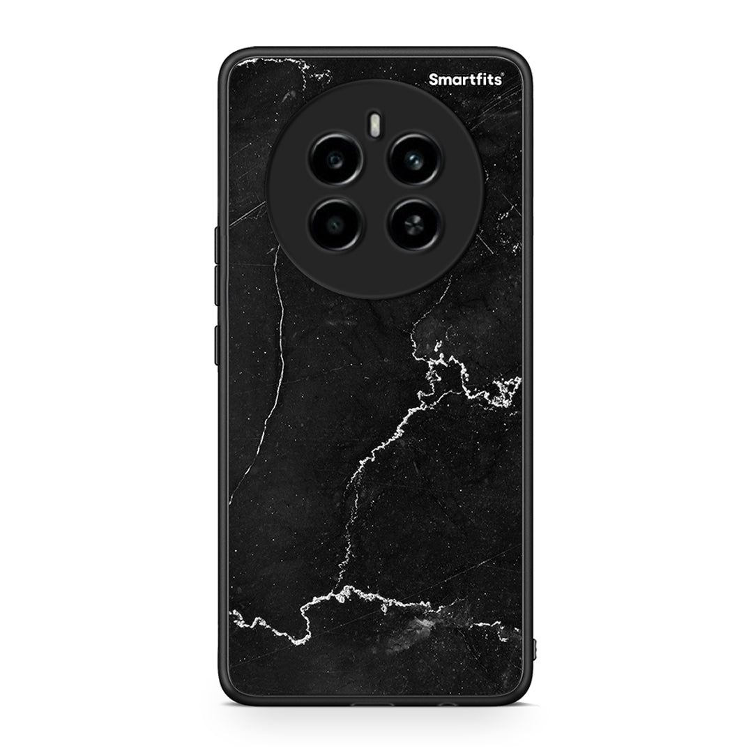 Realme 12 4G / 12+ / 13 4G Marble Black θήκη από τη Smartfits με σχέδιο στο πίσω μέρος και μαύρο περίβλημα | Smartphone case with colorful back and black bezels by Smartfits