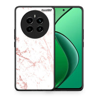 Thumbnail for Θήκη Realme 12 4G / 12+ / 13 4G Pink Splash Marble από τη Smartfits με σχέδιο στο πίσω μέρος και μαύρο περίβλημα | Realme 12 4G / 12+ / 13 4G Pink Splash Marble case with colorful back and black bezels