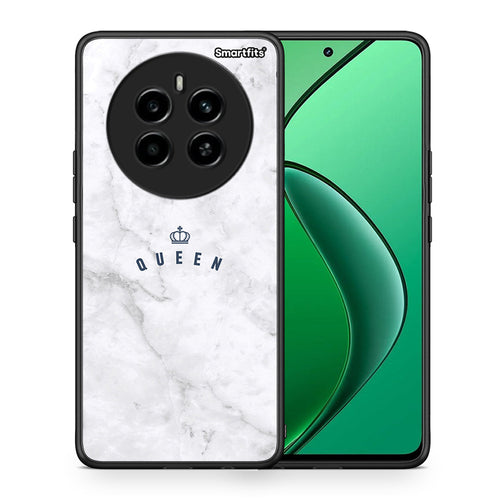 Θήκη Realme 12 4G / 12+ / 13 4G Queen Marble από τη Smartfits με σχέδιο στο πίσω μέρος και μαύρο περίβλημα | Realme 12 4G / 12+ / 13 4G Queen Marble case with colorful back and black bezels