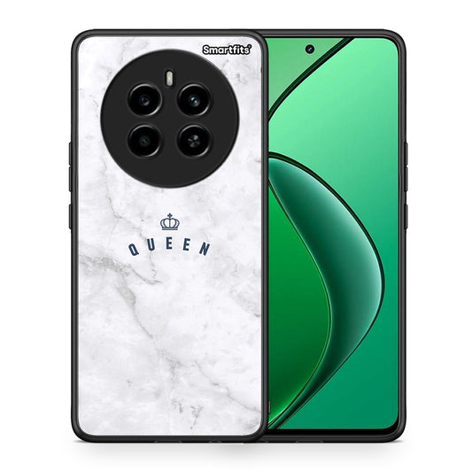 Θήκη Realme 12 4G / 12+ / 13 4G Queen Marble από τη Smartfits με σχέδιο στο πίσω μέρος και μαύρο περίβλημα | Realme 12 4G / 12+ / 13 4G Queen Marble case with colorful back and black bezels