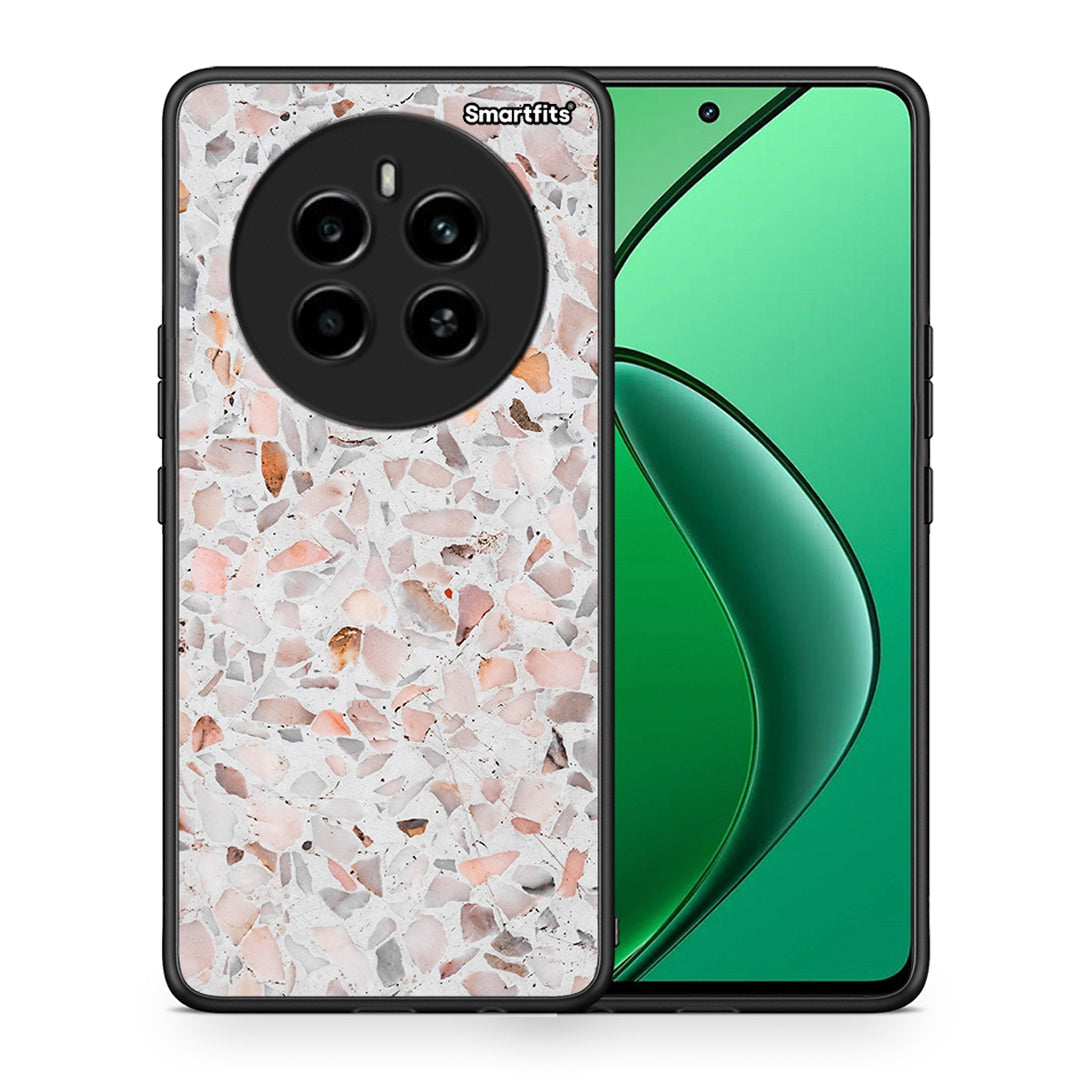 Θήκη Realme 12 4G / 12+ / 13 4G Marble Terrazzo από τη Smartfits με σχέδιο στο πίσω μέρος και μαύρο περίβλημα | Realme 12 4G / 12+ / 13 4G Marble Terrazzo case with colorful back and black bezels