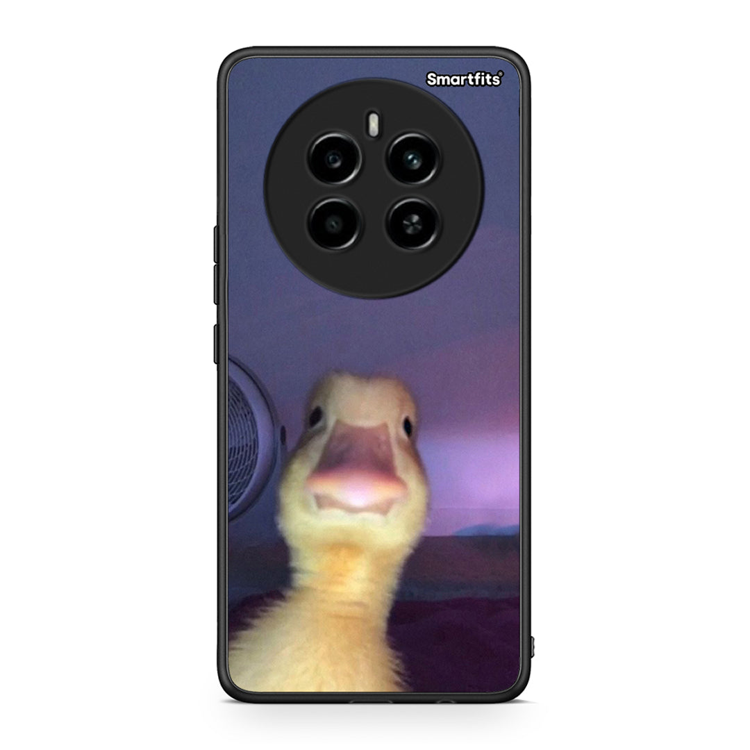 Realme 12 4G / 12+ / 13 4G Meme Duck θήκη από τη Smartfits με σχέδιο στο πίσω μέρος και μαύρο περίβλημα | Smartphone case with colorful back and black bezels by Smartfits