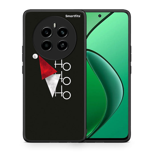 Θήκη Realme 12 4G / 12+ / 13 4G Minimal Christmas από τη Smartfits με σχέδιο στο πίσω μέρος και μαύρο περίβλημα | Realme 12 4G / 12+ / 13 4G Minimal Christmas case with colorful back and black bezels