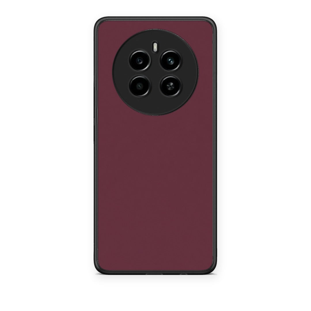 Θήκη Realme 12 4G / 12+ / 13 4G Muted Burgundy από τη Smartfits με σχέδιο στο πίσω μέρος και μαύρο περίβλημα | Realme 12 4G / 12+ / 13 4G Muted Burgundy case with colorful back and black bezels