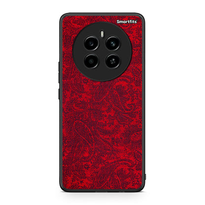 Realme 12 4G / 12+ / 13 4G Paisley Cashmere θήκη από τη Smartfits με σχέδιο στο πίσω μέρος και μαύρο περίβλημα | Smartphone case with colorful back and black bezels by Smartfits