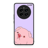 Thumbnail for Realme 12 4G / 12+ / 13 4G Pig Love 2 Θήκη Αγίου Βαλεντίνου από τη Smartfits με σχέδιο στο πίσω μέρος και μαύρο περίβλημα | Smartphone case with colorful back and black bezels by Smartfits