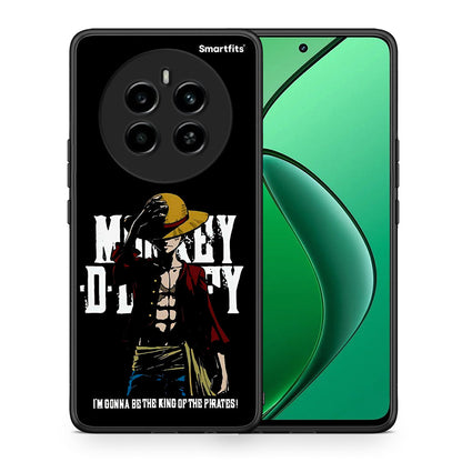 Θήκη Realme 12 4G / 12+ / 13 4G Pirate King από τη Smartfits με σχέδιο στο πίσω μέρος και μαύρο περίβλημα | Realme 12 4G / 12+ / 13 4G Pirate King case with colorful back and black bezels