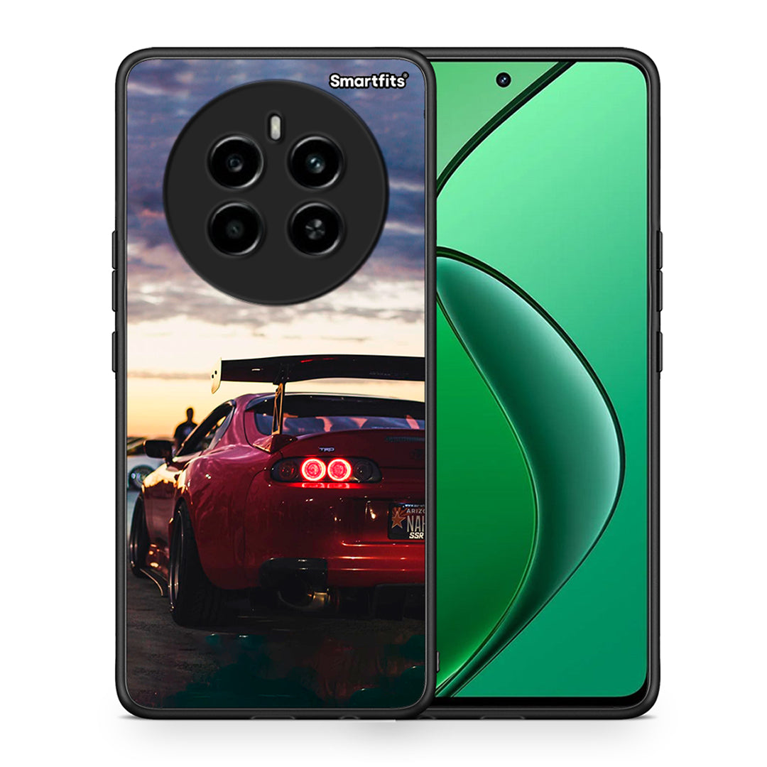 Θήκη Realme 12 4G / 12+ / 13 4G Racing Supra από τη Smartfits με σχέδιο στο πίσω μέρος και μαύρο περίβλημα | Realme 12 4G / 12+ / 13 4G Racing Supra case with colorful back and black bezels