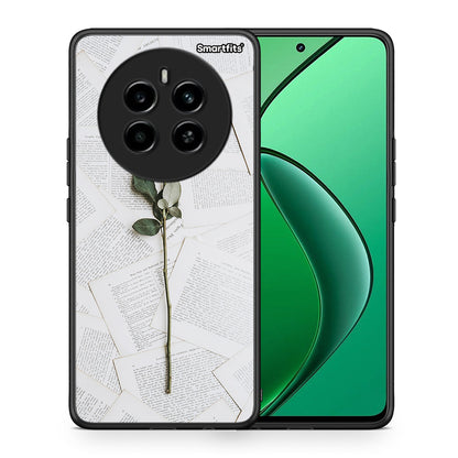 Θήκη Realme 12 4G / 12+ / 13 4G Red Rose από τη Smartfits με σχέδιο στο πίσω μέρος και μαύρο περίβλημα | Realme 12 4G / 12+ / 13 4G Red Rose case with colorful back and black bezels