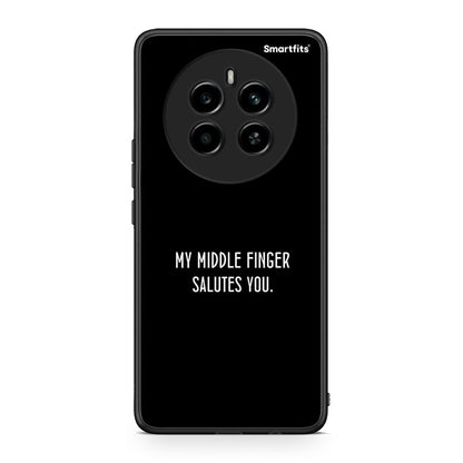 Realme 12 4G / 12+ / 13 4G Salute θήκη από τη Smartfits με σχέδιο στο πίσω μέρος και μαύρο περίβλημα | Smartphone case with colorful back and black bezels by Smartfits