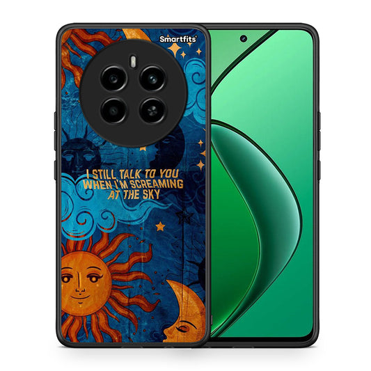 Θήκη Realme 12 4G / 12+ / 13 4G Screaming Sky από τη Smartfits με σχέδιο στο πίσω μέρος και μαύρο περίβλημα | Realme 12 4G / 12+ / 13 4G Screaming Sky case with colorful back and black bezels