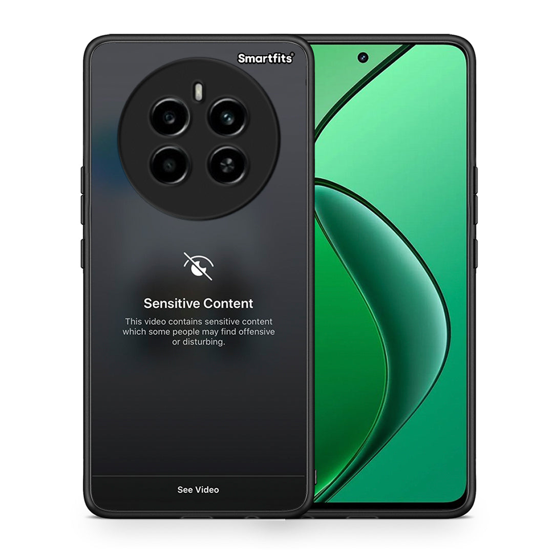 Θήκη Realme 12 4G / 12+ / 13 4G Sensitive Content από τη Smartfits με σχέδιο στο πίσω μέρος και μαύρο περίβλημα | Realme 12 4G / 12+ / 13 4G Sensitive Content case with colorful back and black bezels