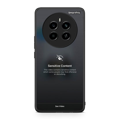 Realme 12 4G / 12+ / 13 4G Sensitive Content θήκη από τη Smartfits με σχέδιο στο πίσω μέρος και μαύρο περίβλημα | Smartphone case with colorful back and black bezels by Smartfits