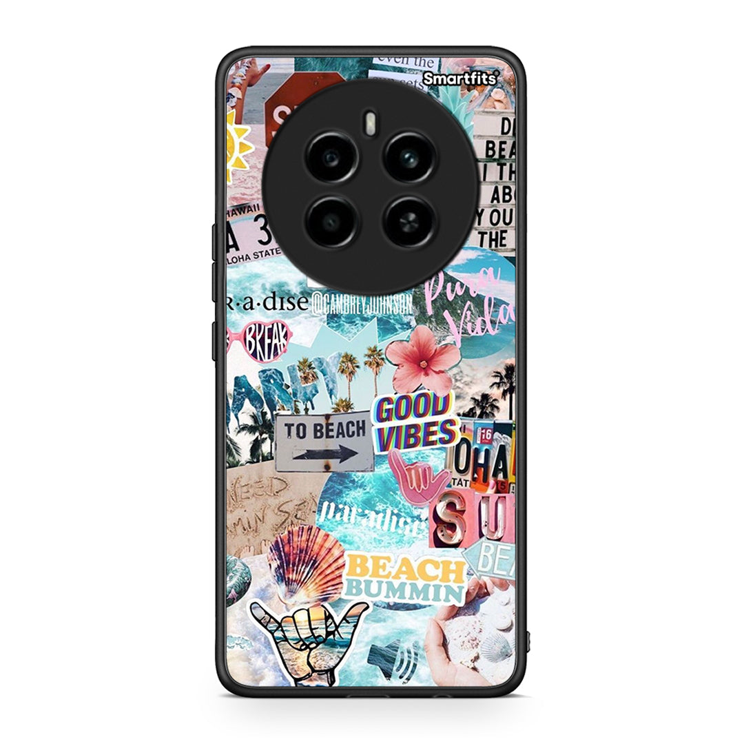 Realme 12 4G / 12+ / 13 4G Summer Vibes Θήκη από τη Smartfits με σχέδιο στο πίσω μέρος και μαύρο περίβλημα | Smartphone case with colorful back and black bezels by Smartfits