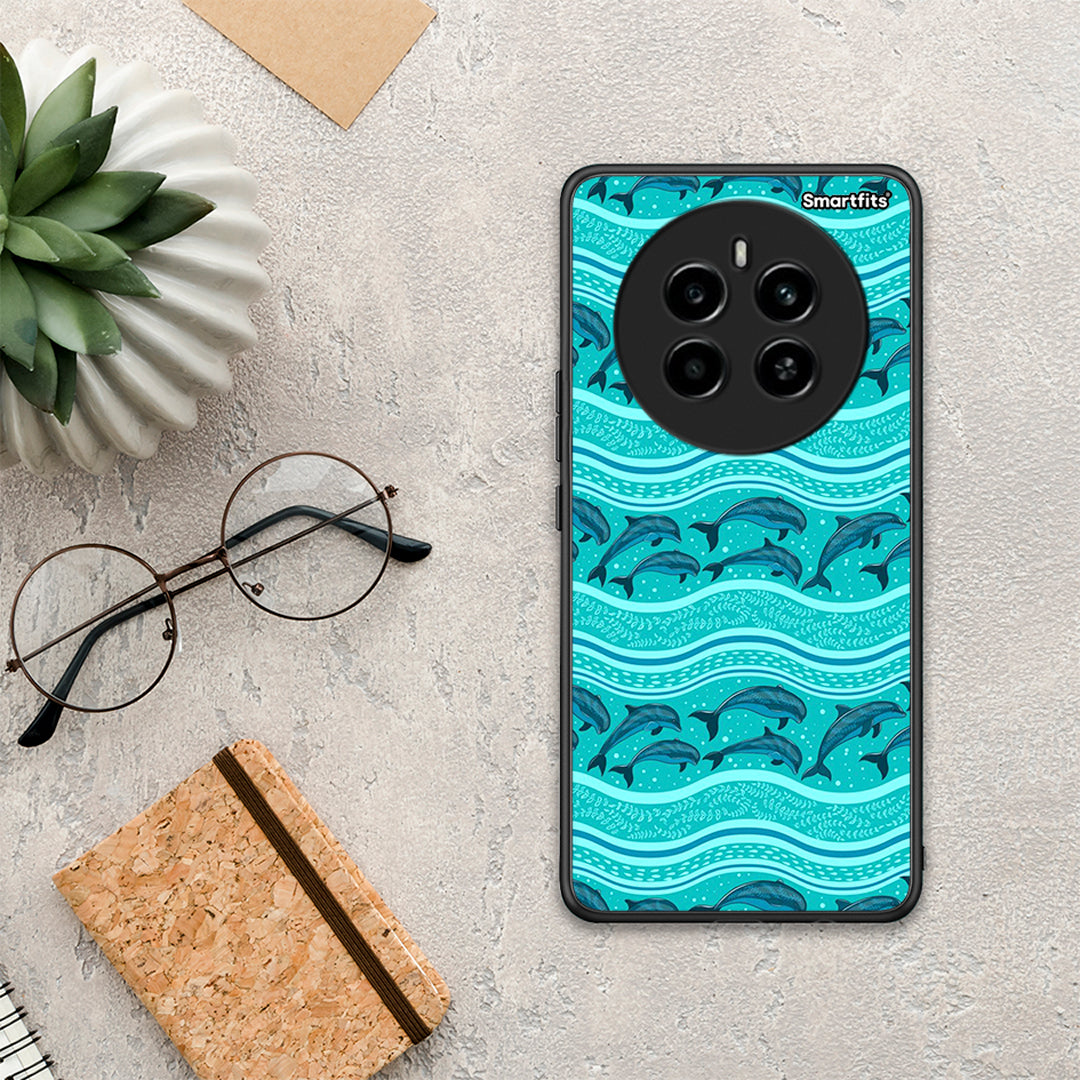 Swimming Dolphins - Realme 12 4G / 12+ / 13 4G θήκη