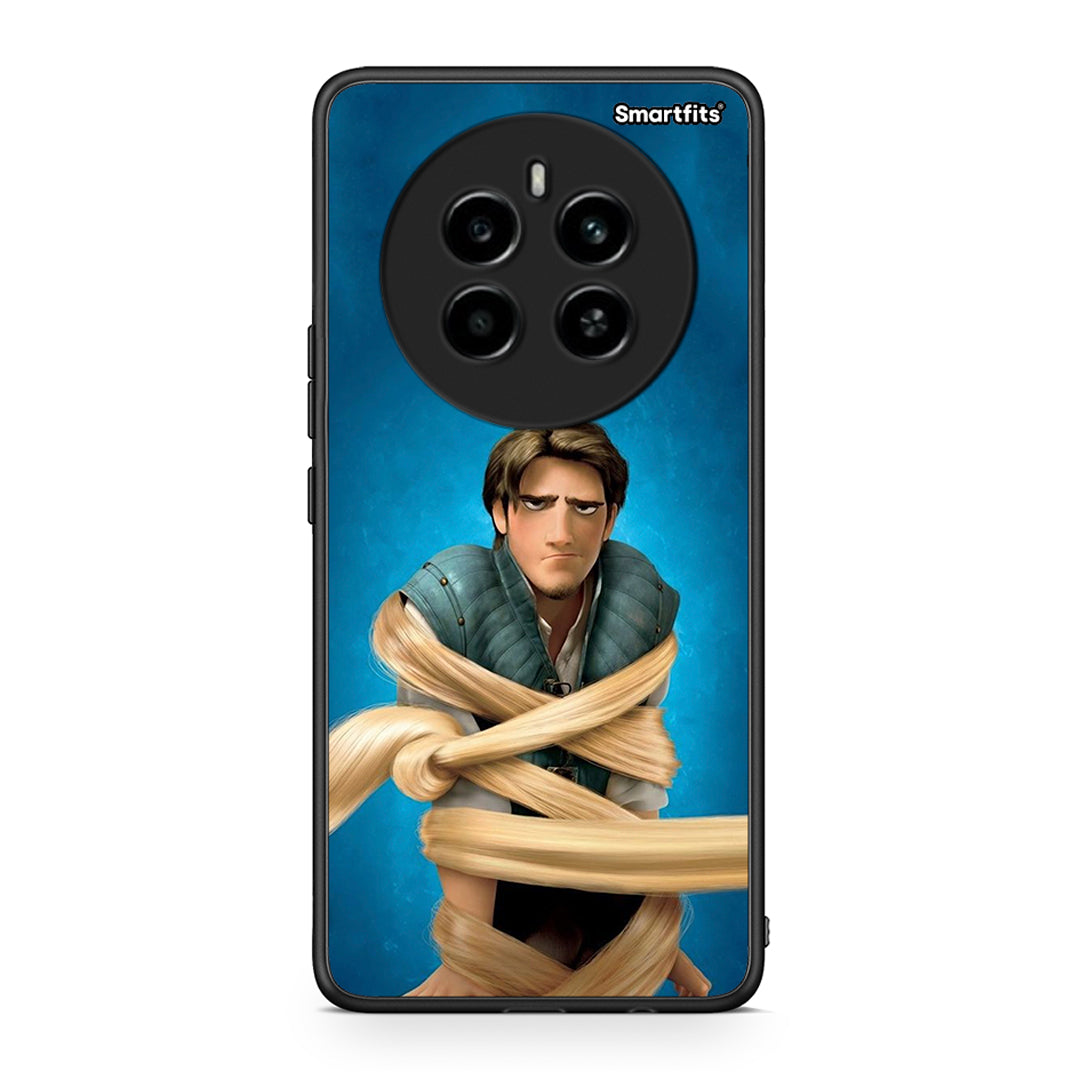 Realme 12 4G / 12+ / 13 4G Tangled 1 Θήκη Αγίου Βαλεντίνου από τη Smartfits με σχέδιο στο πίσω μέρος και μαύρο περίβλημα | Smartphone case with colorful back and black bezels by Smartfits