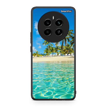 Realme 12 4G / 12+ / 13 4G Tropical Vibes Θήκη από τη Smartfits με σχέδιο στο πίσω μέρος και μαύρο περίβλημα | Smartphone case with colorful back and black bezels by Smartfits