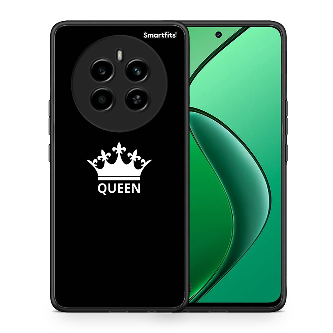 Θήκη Realme 12 4G / 12+ / 13 4G Queen Valentine από τη Smartfits με σχέδιο στο πίσω μέρος και μαύρο περίβλημα | Realme 12 4G / 12+ / 13 4G Queen Valentine case with colorful back and black bezels