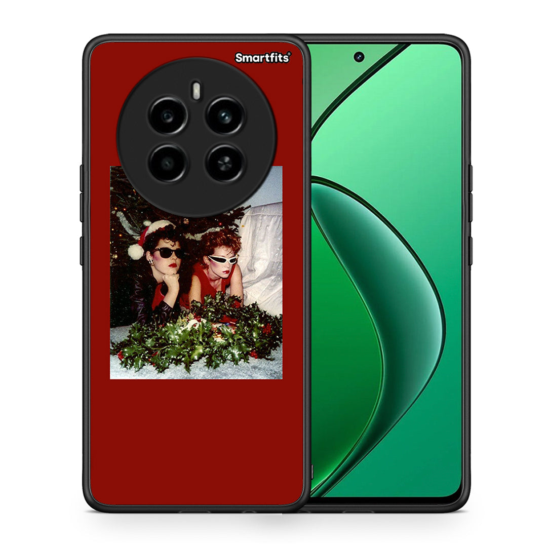 Θήκη Realme 12 4G / 12+ / 13 4G Waiting For Xmas από τη Smartfits με σχέδιο στο πίσω μέρος και μαύρο περίβλημα | Realme 12 4G / 12+ / 13 4G Waiting For Xmas case with colorful back and black bezels