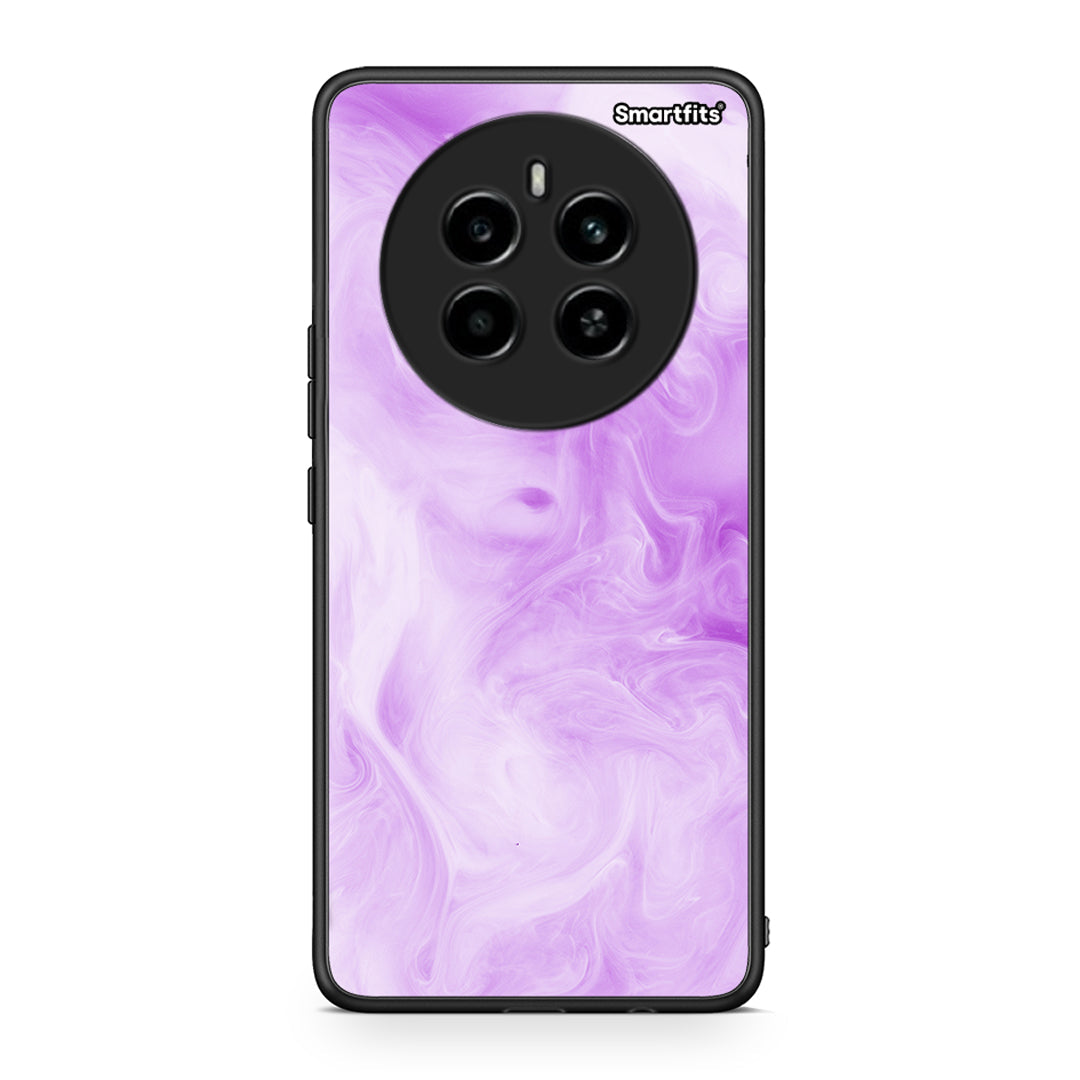 99 - Realme 12 4G / 12+ / 13 4G Watercolor Lavender case, cover, bumper