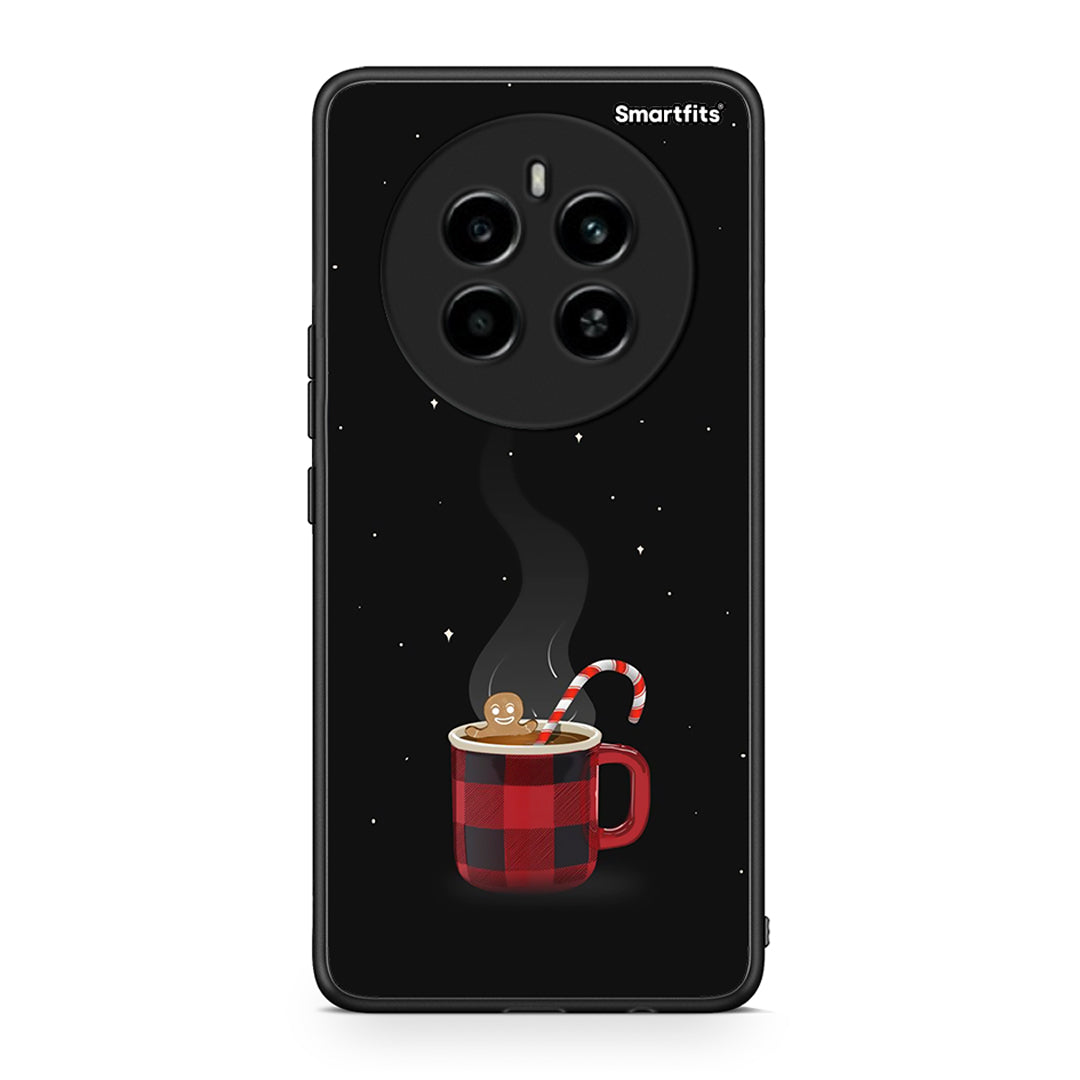 Realme 12 4G / 12+ / 13 4G Xmas Bathing θήκη από τη Smartfits με σχέδιο στο πίσω μέρος και μαύρο περίβλημα | Smartphone case with colorful back and black bezels by Smartfits