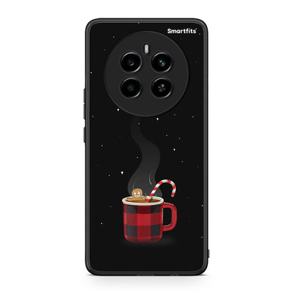 Realme 12 4G / 12+ / 13 4G Xmas Bathing θήκη από τη Smartfits με σχέδιο στο πίσω μέρος και μαύρο περίβλημα | Smartphone case with colorful back and black bezels by Smartfits