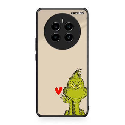 Realme 12 4G / 12+ / 13 4G Xmas Grinch θήκη από τη Smartfits με σχέδιο στο πίσω μέρος και μαύρο περίβλημα | Smartphone case with colorful back and black bezels by Smartfits