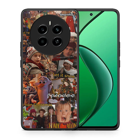 Θήκη Realme 12 4G / 12+ / 13 4G Xmas Wishes από τη Smartfits με σχέδιο στο πίσω μέρος και μαύρο περίβλημα | Realme 12 4G / 12+ / 13 4G Xmas Wishes case with colorful back and black bezels