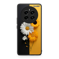 Thumbnail for Realme 12 4G / 12+ / 13 4G Yellow Daisies θήκη από τη Smartfits με σχέδιο στο πίσω μέρος και μαύρο περίβλημα | Smartphone case with colorful back and black bezels by Smartfits