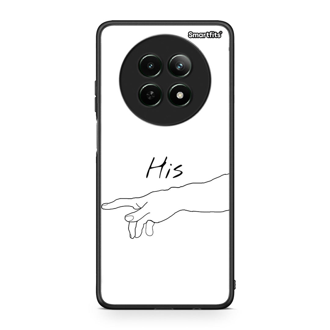 Realme 12 5G Aeshetic Love 2 Θήκη Αγίου Βαλεντίνου από τη Smartfits με σχέδιο στο πίσω μέρος και μαύρο περίβλημα | Smartphone case with colorful back and black bezels by Smartfits