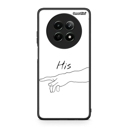 Realme 12 5G Aeshetic Love 2 Θήκη Αγίου Βαλεντίνου από τη Smartfits με σχέδιο στο πίσω μέρος και μαύρο περίβλημα | Smartphone case with colorful back and black bezels by Smartfits