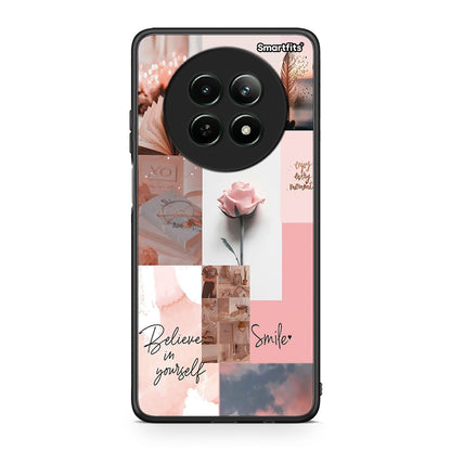 Realme 12 5G Aesthetic Collage θήκη από τη Smartfits με σχέδιο στο πίσω μέρος και μαύρο περίβλημα | Smartphone case with colorful back and black bezels by Smartfits