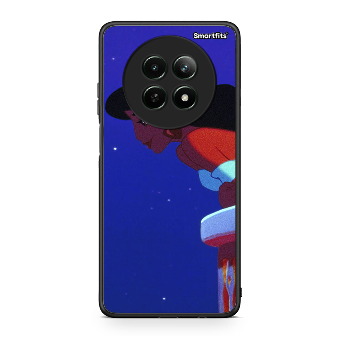 Realme 12 5G Alladin And Jasmine Love 2 θήκη από τη Smartfits με σχέδιο στο πίσω μέρος και μαύρο περίβλημα | Smartphone case with colorful back and black bezels by Smartfits
