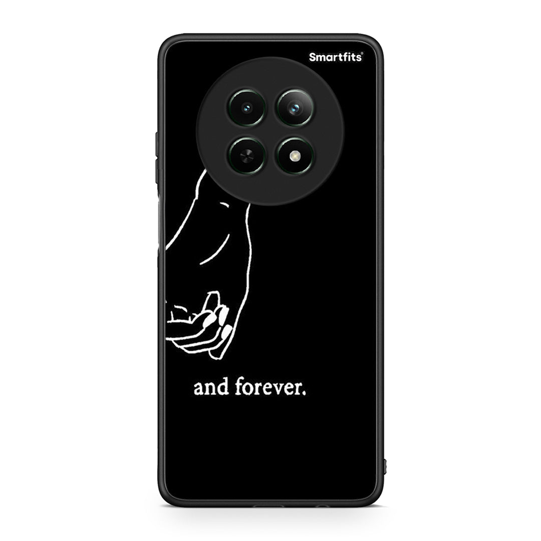 Realme 12 5G Always & Forever 2 Θήκη Αγίου Βαλεντίνου από τη Smartfits με σχέδιο στο πίσω μέρος και μαύρο περίβλημα | Smartphone case with colorful back and black bezels by Smartfits