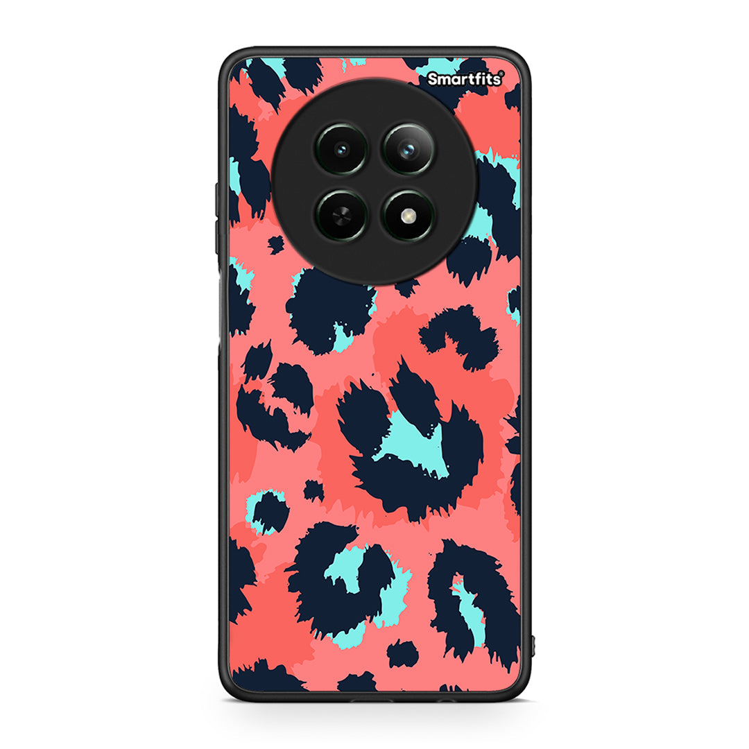 22 - Realme 12 5G Pink Leopard Animal case, cover, bumper