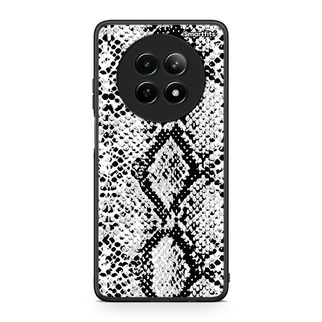 24 - Realme 12 5G White Snake Animal case, cover, bumper
