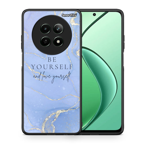 Θήκη Realme 12 5G Be Yourself από τη Smartfits με σχέδιο στο πίσω μέρος και μαύρο περίβλημα | Realme 12 5G Be Yourself case with colorful back and black bezels