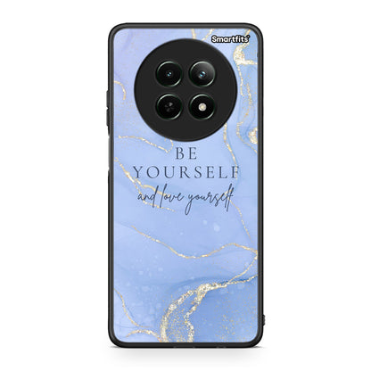 Realme 12 5G Be Yourself θήκη από τη Smartfits με σχέδιο στο πίσω μέρος και μαύρο περίβλημα | Smartphone case with colorful back and black bezels by Smartfits