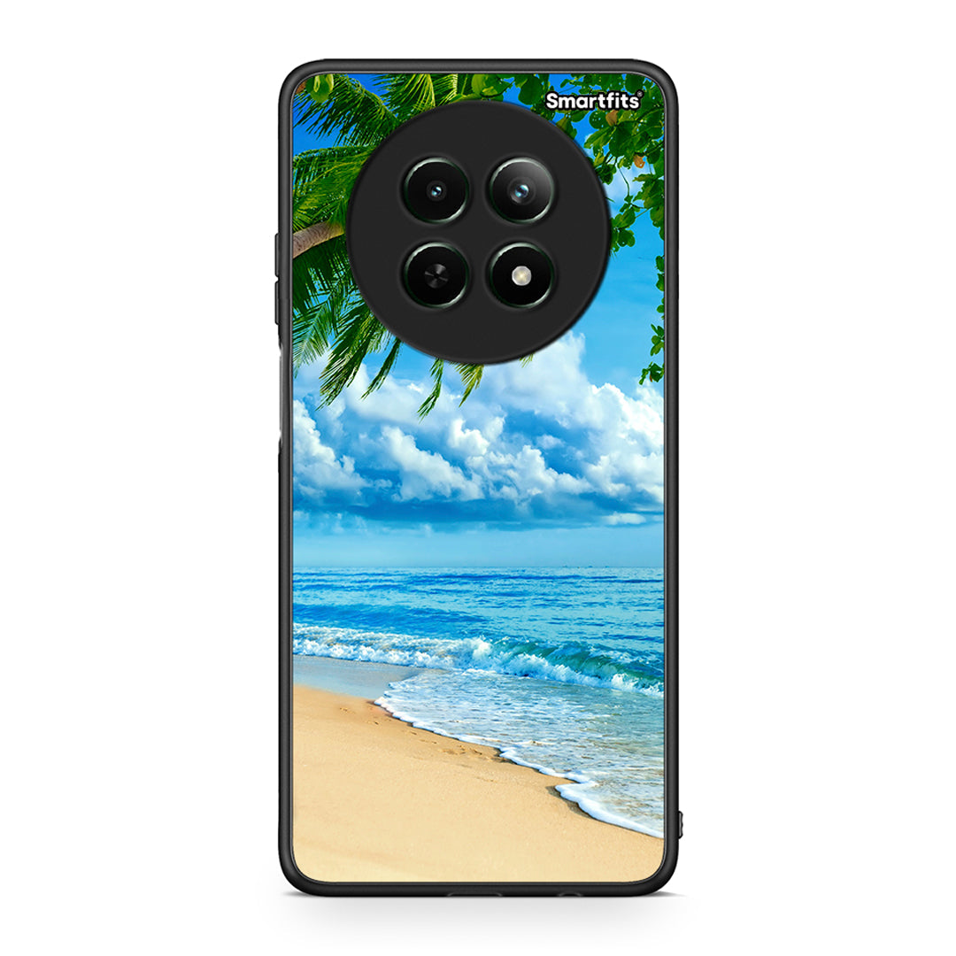 Realme 12 5G Beautiful Beach θήκη από τη Smartfits με σχέδιο στο πίσω μέρος και μαύρο περίβλημα | Smartphone case with colorful back and black bezels by Smartfits