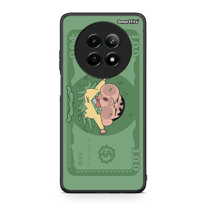 Realme 12 5G Big Money Θήκη Αγίου Βαλεντίνου από τη Smartfits με σχέδιο στο πίσω μέρος και μαύρο περίβλημα | Smartphone case with colorful back and black bezels by Smartfits