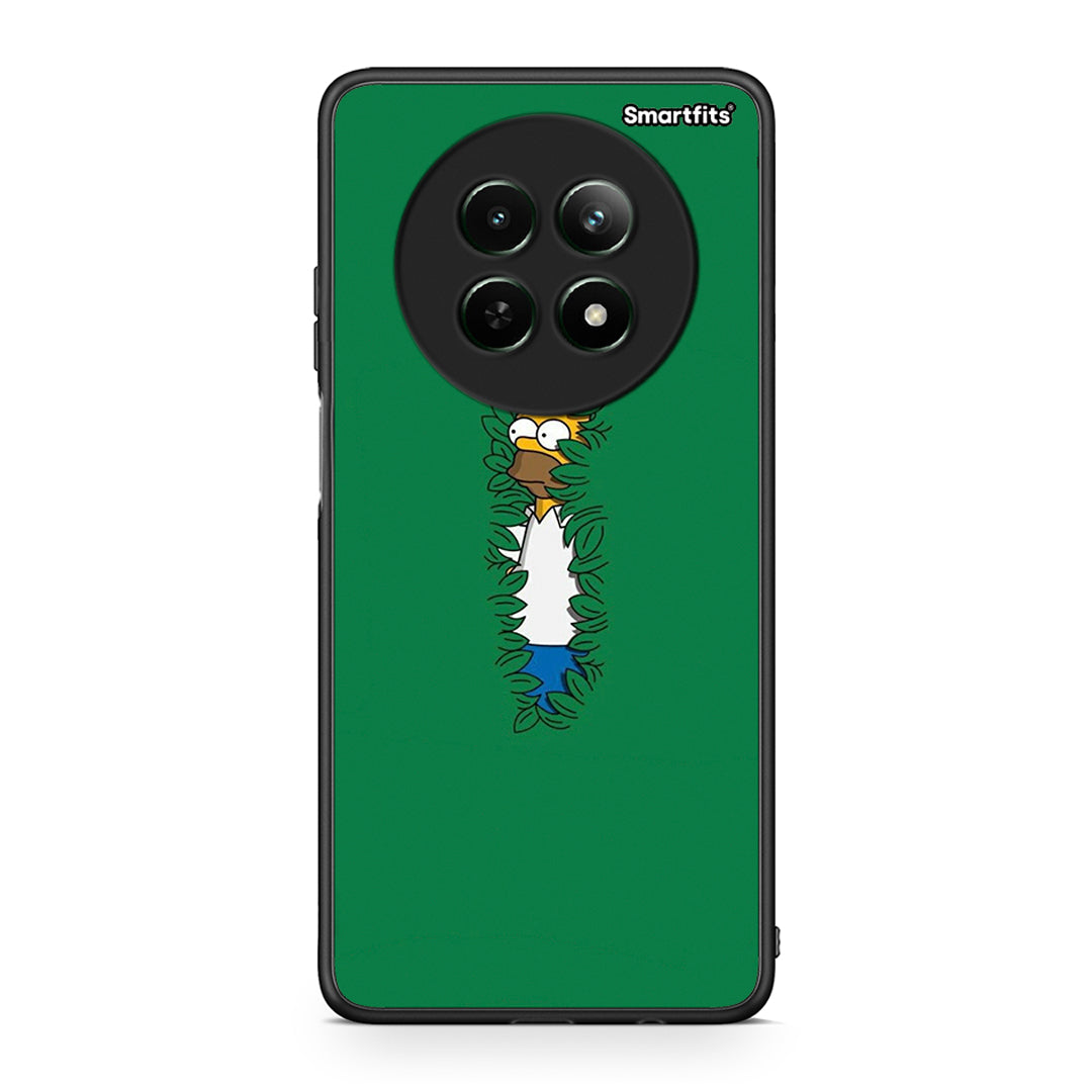 Realme 12 5G Bush Man Θήκη Αγίου Βαλεντίνου από τη Smartfits με σχέδιο στο πίσω μέρος και μαύρο περίβλημα | Smartphone case with colorful back and black bezels by Smartfits