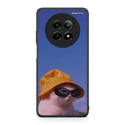 Realme 12 5G Cat Diva θήκη από τη Smartfits με σχέδιο στο πίσω μέρος και μαύρο περίβλημα | Smartphone case with colorful back and black bezels by Smartfits