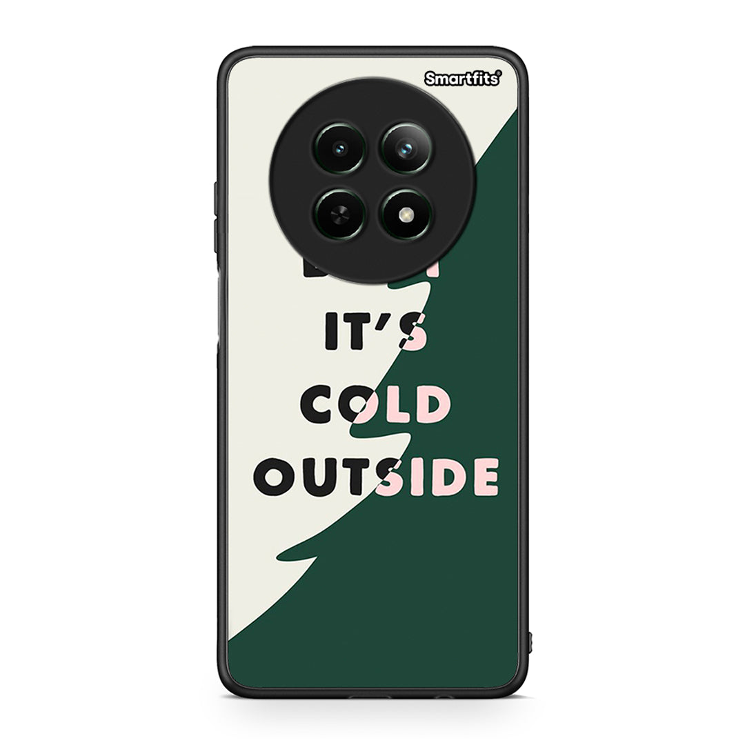 Realme 12 5G Cold Outside θήκη από τη Smartfits με σχέδιο στο πίσω μέρος και μαύρο περίβλημα | Smartphone case with colorful back and black bezels by Smartfits