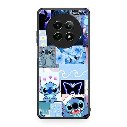 Realme 12 5G Collage Good Vibes Θήκη Αγίου Βαλεντίνου από τη Smartfits με σχέδιο στο πίσω μέρος και μαύρο περίβλημα | Smartphone case with colorful back and black bezels by Smartfits