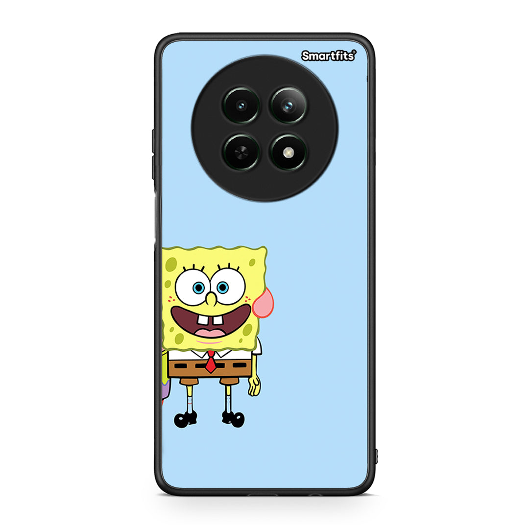 Realme 12 5G Friends Bob θήκη από τη Smartfits με σχέδιο στο πίσω μέρος και μαύρο περίβλημα | Smartphone case with colorful back and black bezels by Smartfits